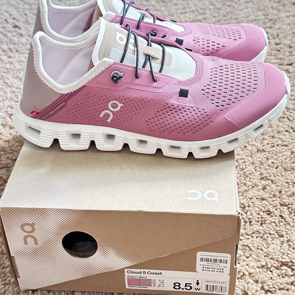 NWT On Cloud 5 Coast Sneakers - Picture 1 of 5